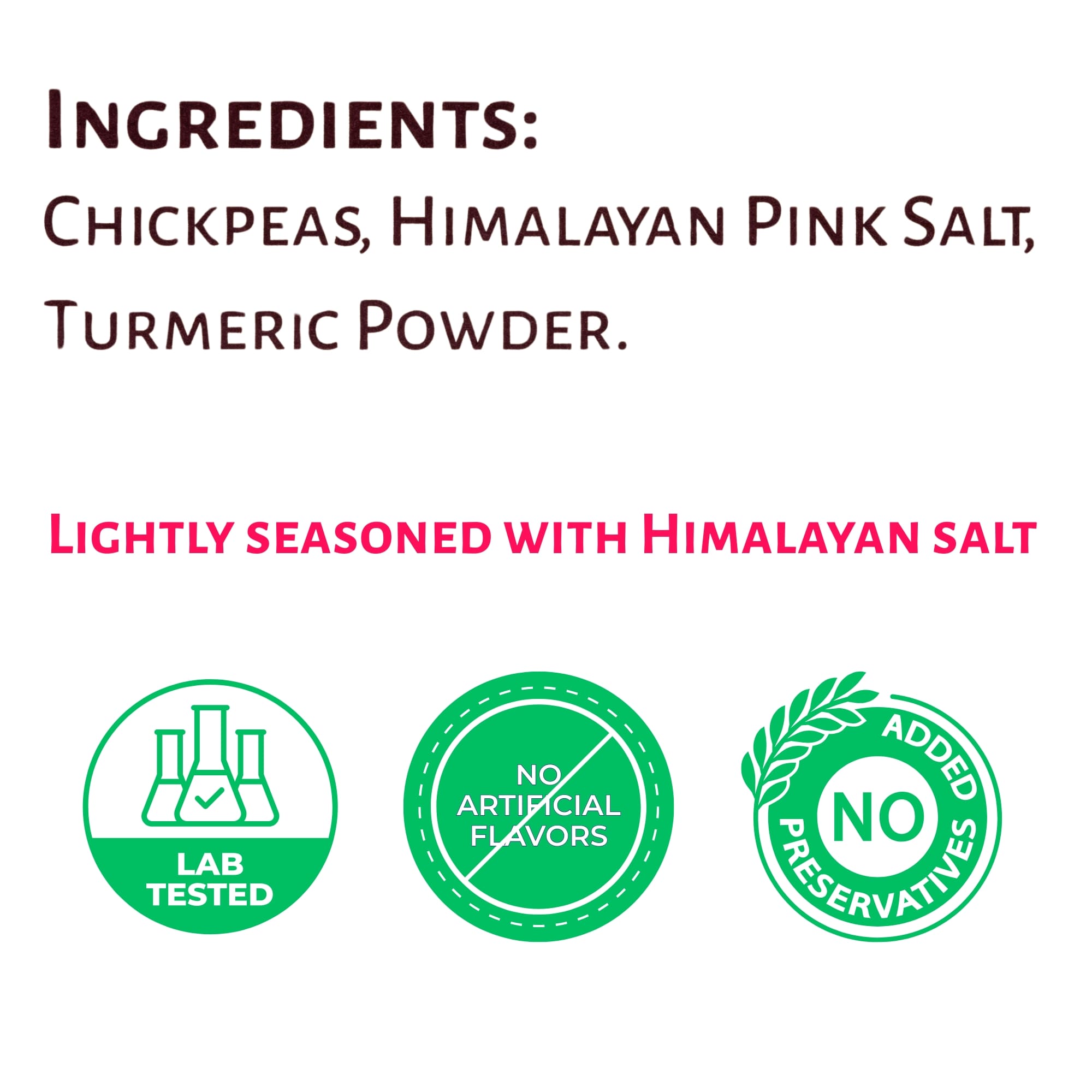 HIMALAYAN SALTED ROASTED CHICKPEAS | 200g