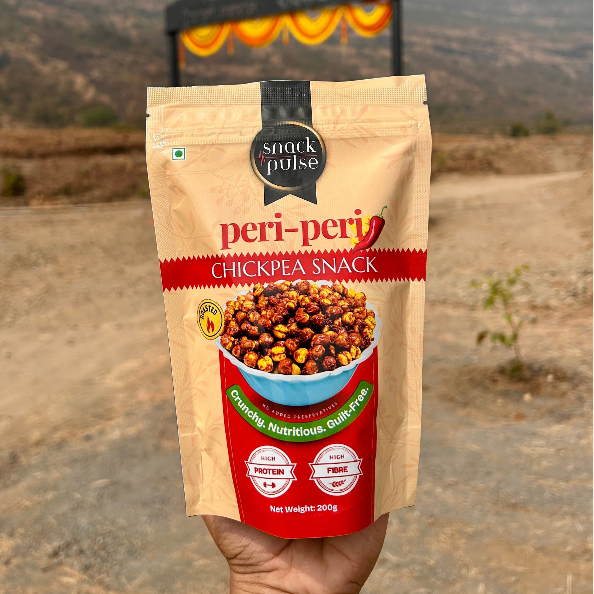 PERI-PERI ROASTED CHICKPEAS | 200g